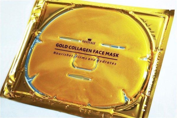 gold collagen face mask