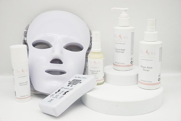 L E D face mask kit