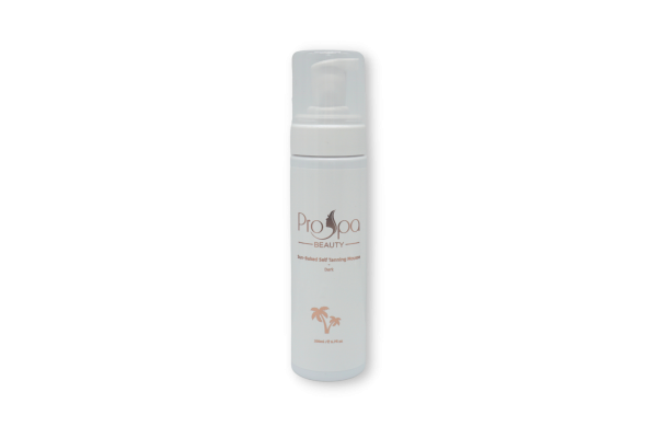 sun-quenched self tan mousse