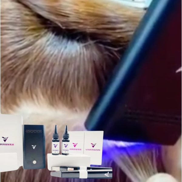 V Light Hair Extension Online Course and Kit Combo